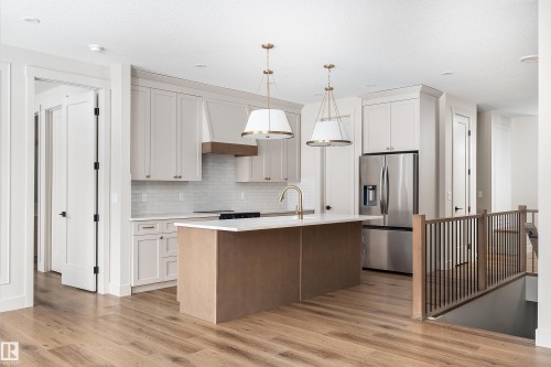 26 Grayson Green, Stony Plain, AB - Indoor Photo Showing Kitchen With Upgraded Kitchen