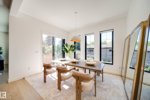 10522 134 Street, Edmonton, AB - Indoor Photo Showing Dining Room