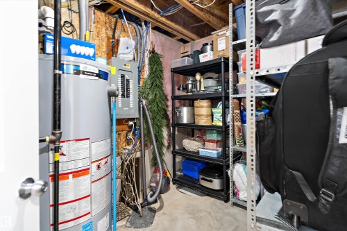 16 Sutherland Street, Leduc, AB - Indoor Photo Showing Basement