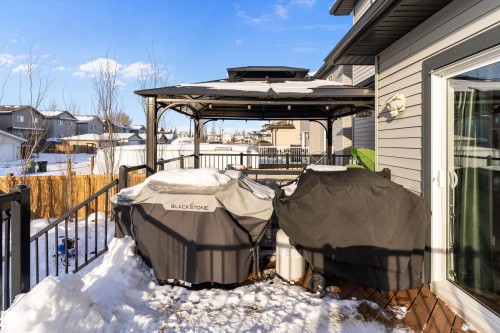 16 Sutherland Street, Leduc, AB - Outdoor With Deck Patio Veranda With Exterior