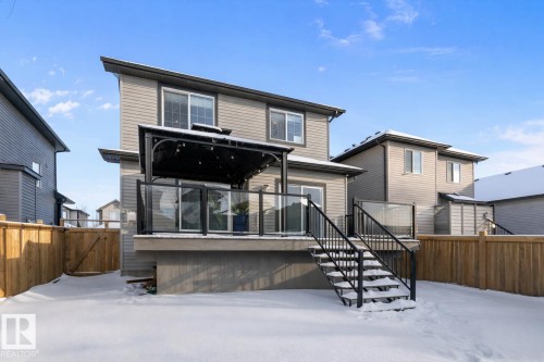 16 Sutherland Street, Leduc, AB - Outdoor With Deck Patio Veranda With Exterior