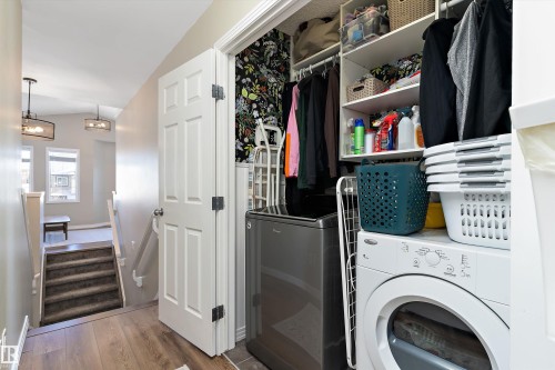 16 Sutherland Street, Leduc, AB - Indoor Photo Showing Laundry Room