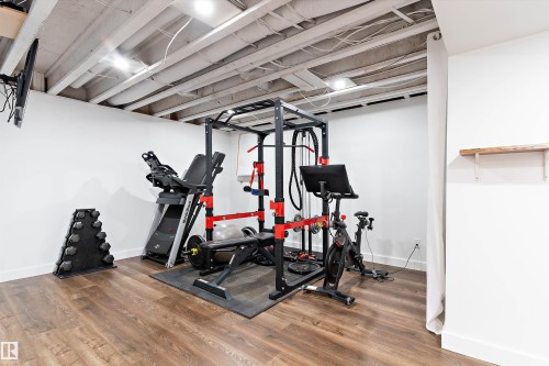 16 Sutherland Street, Leduc, AB - Indoor Photo Showing Gym Room
