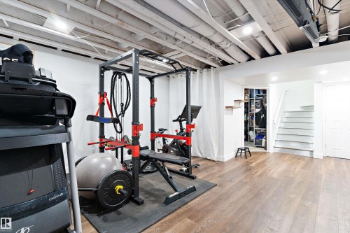 16 Sutherland Street, Leduc, AB - Indoor Photo Showing Gym Room