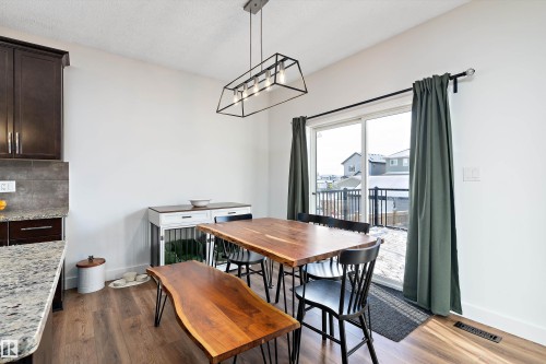 16 Sutherland Street, Leduc, AB - Indoor Photo Showing Dining Room