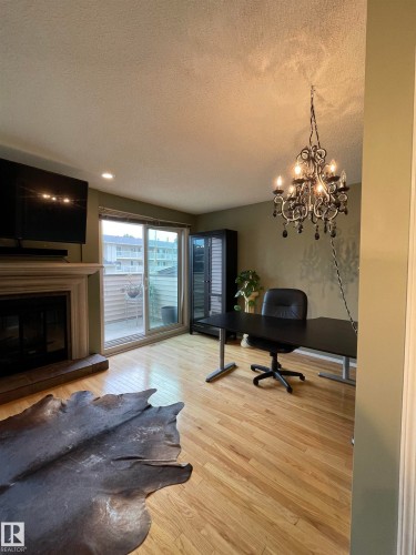 15114 45 Avenue, Edmonton, AB - Indoor Photo Showing Other Room With Fireplace