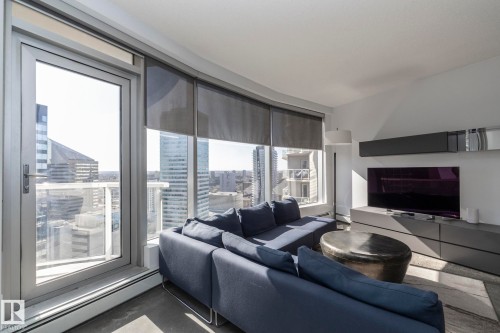 2103 10152 104 Street, Edmonton, AB - Indoor Photo Showing Living Room