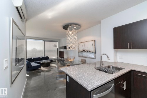 2103 10152 104 Street, Edmonton, AB - Indoor Photo Showing Kitchen