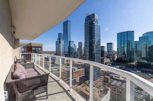 2103 10152 104 Street, Edmonton, AB - Outdoor With Balcony