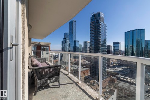 2103 10152 104 Street, Edmonton, AB - Outdoor With Balcony