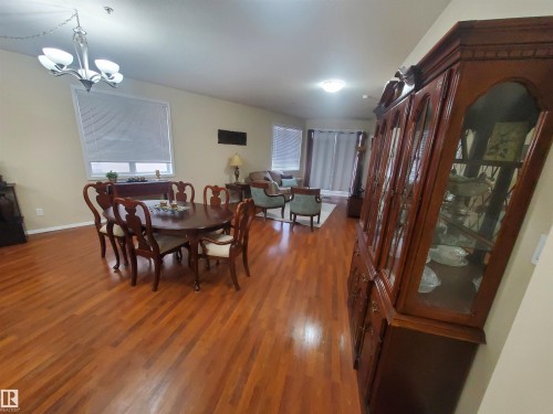 100 9940 Sherridon Drive, Fort Saskatchewan, AB - Indoor Photo Showing Dining Room