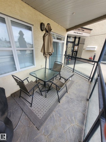 100 9940 Sherridon Drive, Fort Saskatchewan, AB - Outdoor With Deck Patio Veranda With Exterior