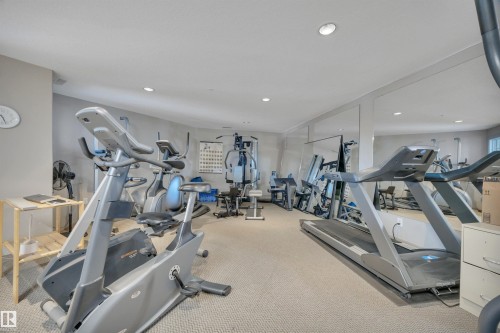 119 16035 132 Street, Edmonton, AB - Indoor Photo Showing Gym Room