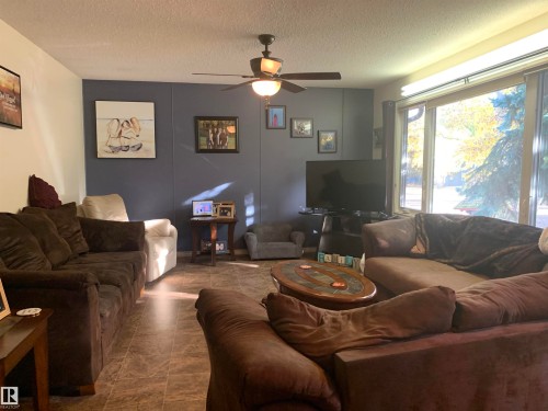 4828 52 Avenue, Viking, AB - Indoor Photo Showing Living Room