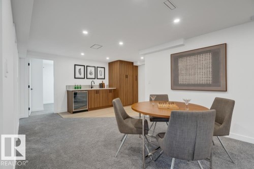 6408 88 Avenue, Edmonton, AB - Indoor Photo Showing Dining Room
