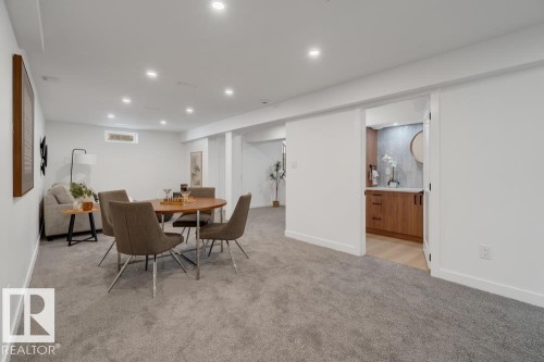 6408 88 Avenue, Edmonton, AB - Indoor Photo Showing Dining Room