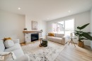 14 Cloutier Close, St. Albert, AB  - Indoor Photo Showing Living Room With Fireplace 