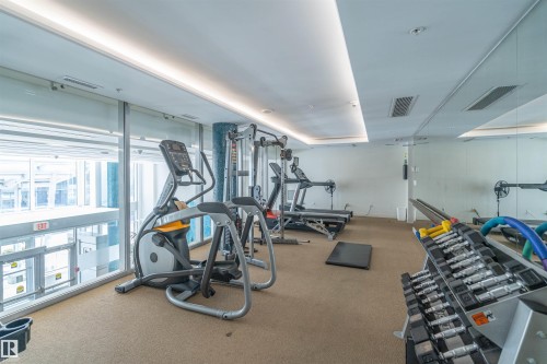 209 2606 109 Street, Edmonton, AB - Indoor Photo Showing Gym Room