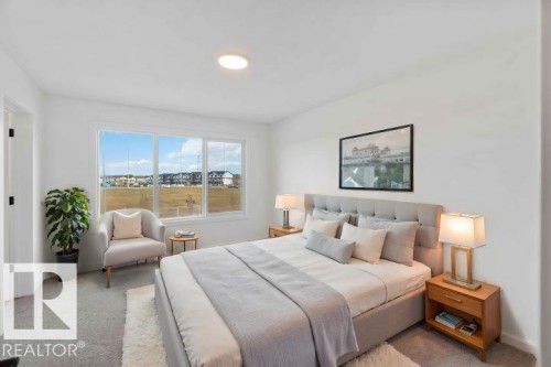 1015 Aster Boulevard, Edmonton, AB - Indoor Photo Showing Bedroom
