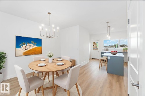 1013 Aster Boulevard, Edmonton, AB - Indoor Photo Showing Dining Room