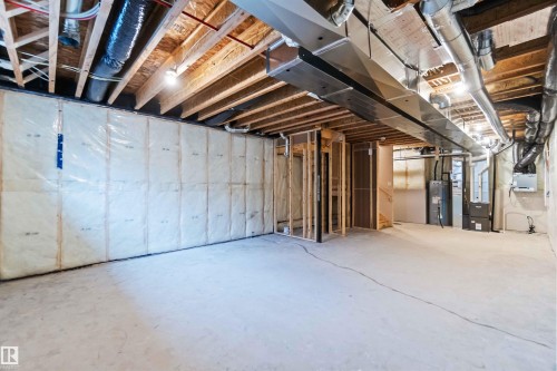 1013 Aster Boulevard, Edmonton, AB - Indoor Photo Showing Basement