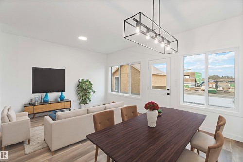 1011 Aster Boulevard, Edmonton, AB - Indoor Photo Showing Dining Room
