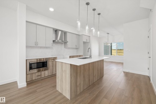 618 176 Avenue, Edmonton, AB - Indoor Photo Showing Kitchen With Upgraded Kitchen