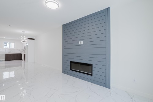 4119 67 Street, Beaumont, AB - Indoor With Fireplace