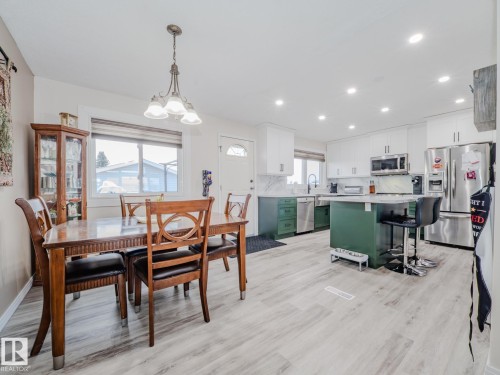 4617 54 Avenue, Calmar, AB - Indoor Photo Showing Dining Room