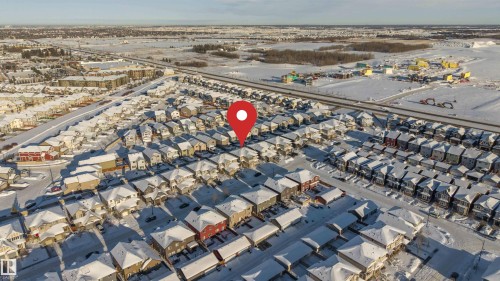 Aerial view of property and surrounding area - 5206 20 Avenue, Edmonton, AB - Outdoor With View