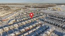 Aerial view of property and surrounding area - 5206 20 Avenue, Edmonton, AB  - Outdoor With View 