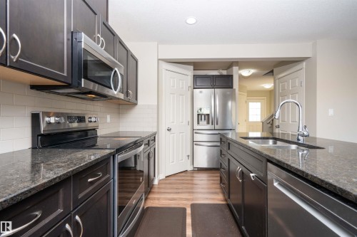 5206 20 Avenue, Edmonton, AB - Indoor Photo Showing Kitchen With Double Sink With Upgraded Kitchen