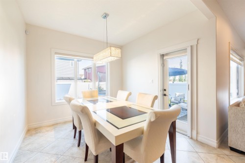17003 71 Street, Edmonton, AB - Indoor Photo Showing Dining Room