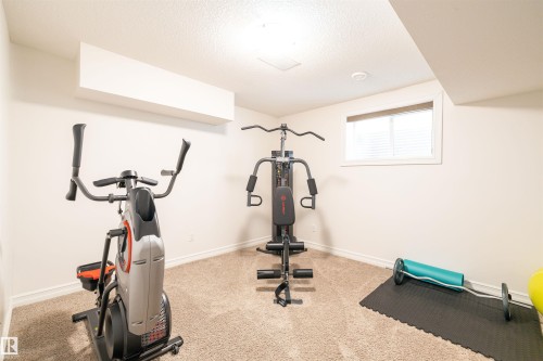 17003 71 Street, Edmonton, AB - Indoor Photo Showing Gym Room