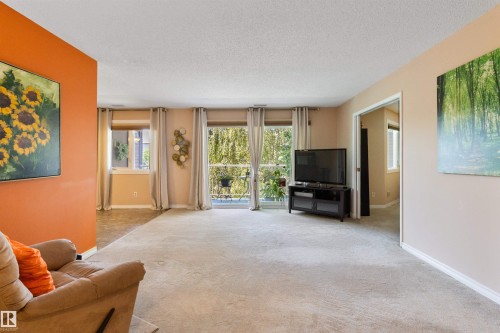 308 14810 51 Ave, Edmonton, AB - Indoor Photo Showing Living Room