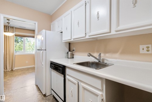 308 14810 51 Ave, Edmonton, AB - Indoor Photo Showing Kitchen
