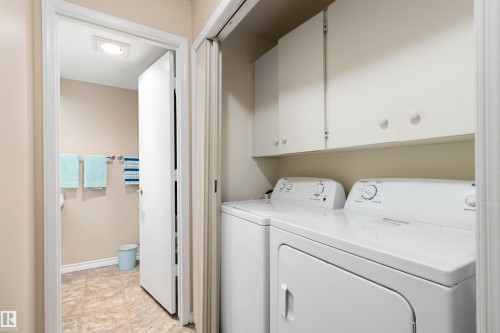 308 14810 51 Ave, Edmonton, AB - Indoor Photo Showing Laundry Room