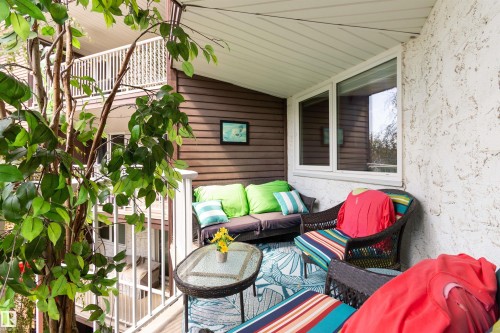 308 14810 51 Ave, Edmonton, AB - Outdoor With Deck Patio Veranda With Exterior