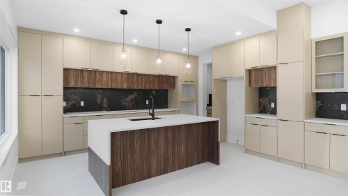 6188 Carr Road, Edmonton, AB - Indoor Photo Showing Kitchen