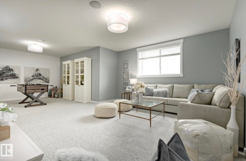 63 Rhea Crescent, St. Albert, AB - Indoor Photo Showing Living Room