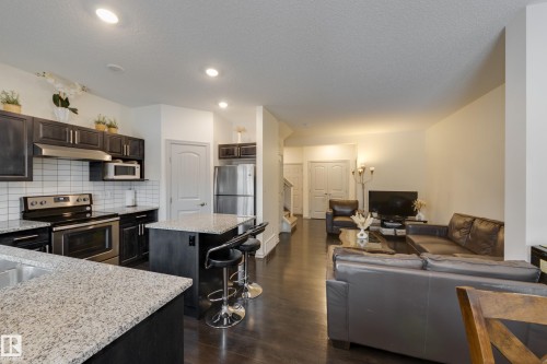 1717 Dumont Crescent, Edmonton, AB - Indoor Photo Showing Kitchen With Double Sink With Upgraded Kitchen