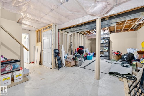4027 31 Street, Edmonton, AB - Indoor Photo Showing Basement