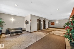 Community lobby with recessed lighting - 