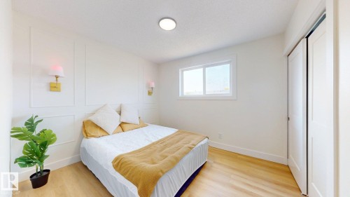 1396 Lakewood Road, Edmonton, AB - Indoor Photo Showing Bedroom