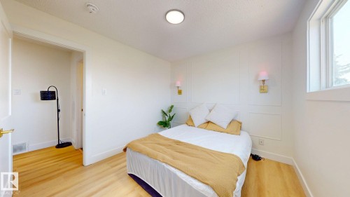 1396 Lakewood Road, Edmonton, AB - Indoor Photo Showing Bedroom