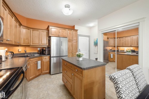 207 9820 165 Street, Edmonton, AB - Indoor Photo Showing Kitchen