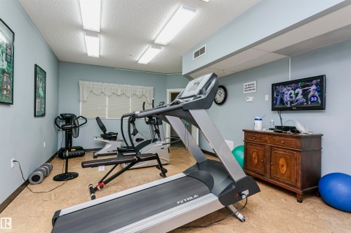 207 9820 165 Street, Edmonton, AB - Indoor Photo Showing Gym Room