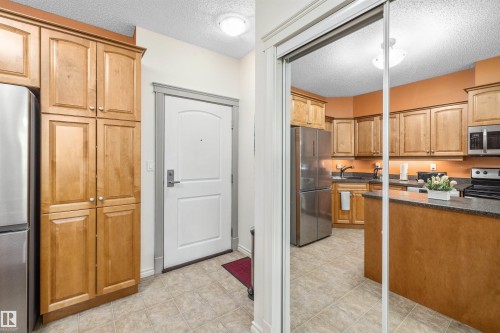 207 9820 165 Street, Edmonton, AB - Indoor Photo Showing Kitchen