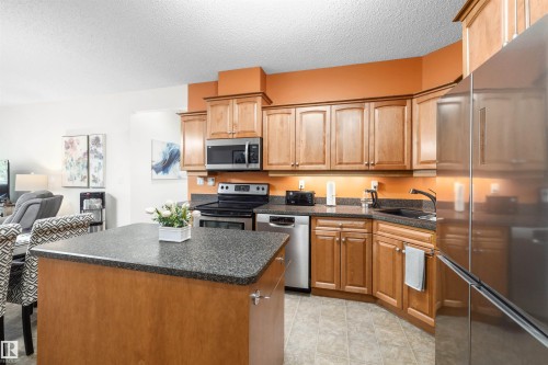 207 9820 165 Street, Edmonton, AB - Indoor Photo Showing Kitchen