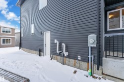 View of snow covered exterior - 